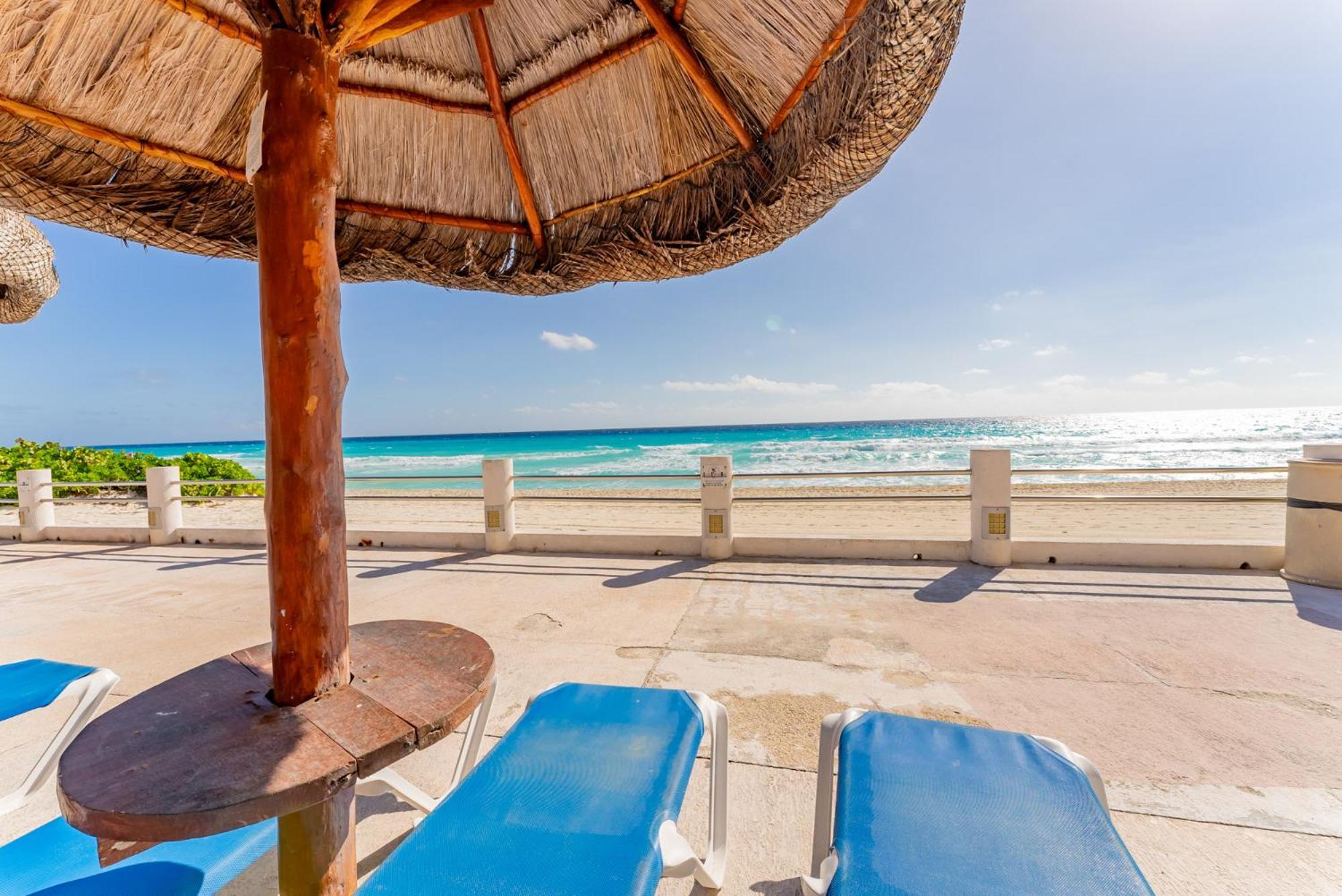 Amazing Caribbean Ocean View At Villas Marlin In Cancún Extérieur photo