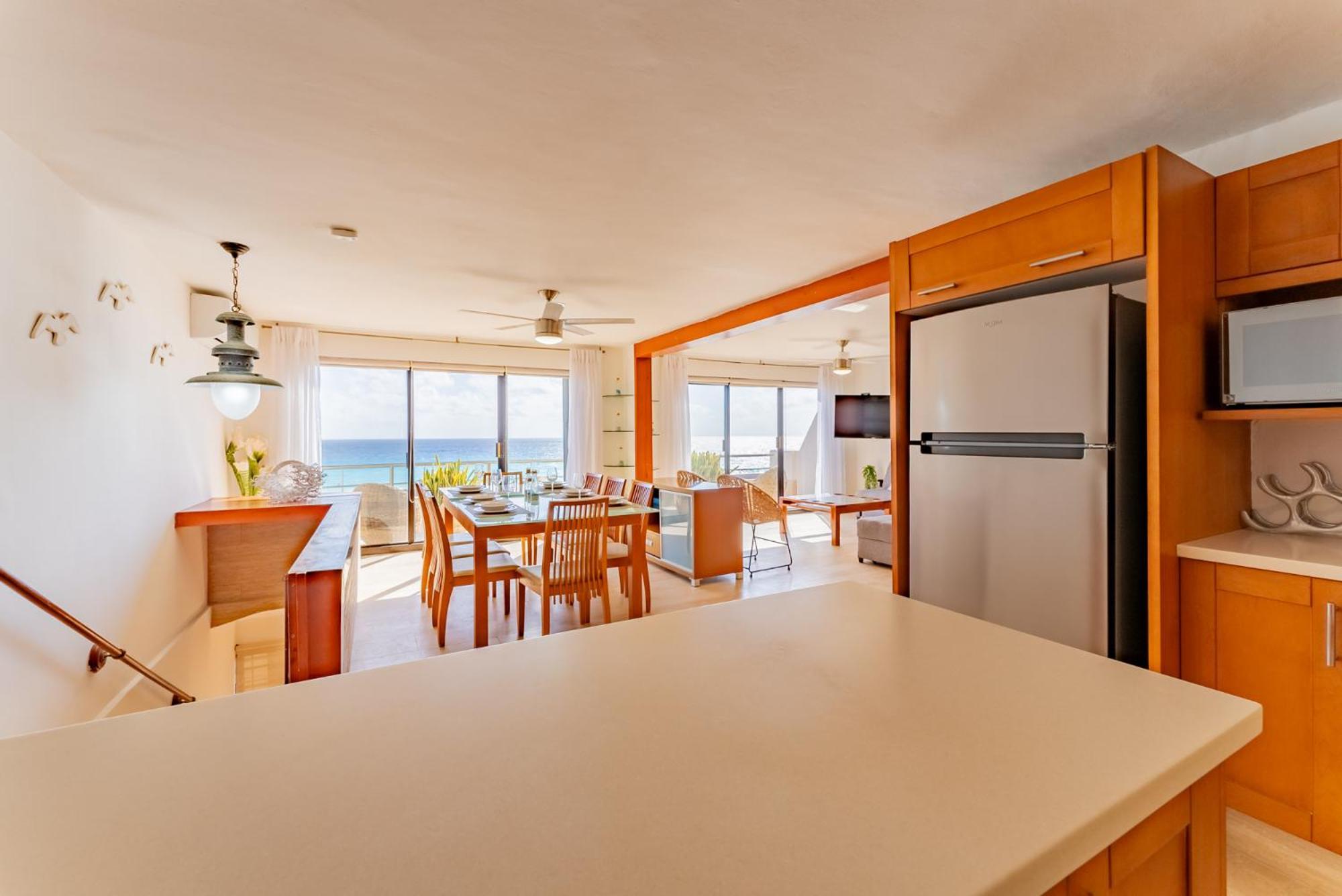 Amazing Caribbean Ocean View At Villas Marlin In Cancún Extérieur photo