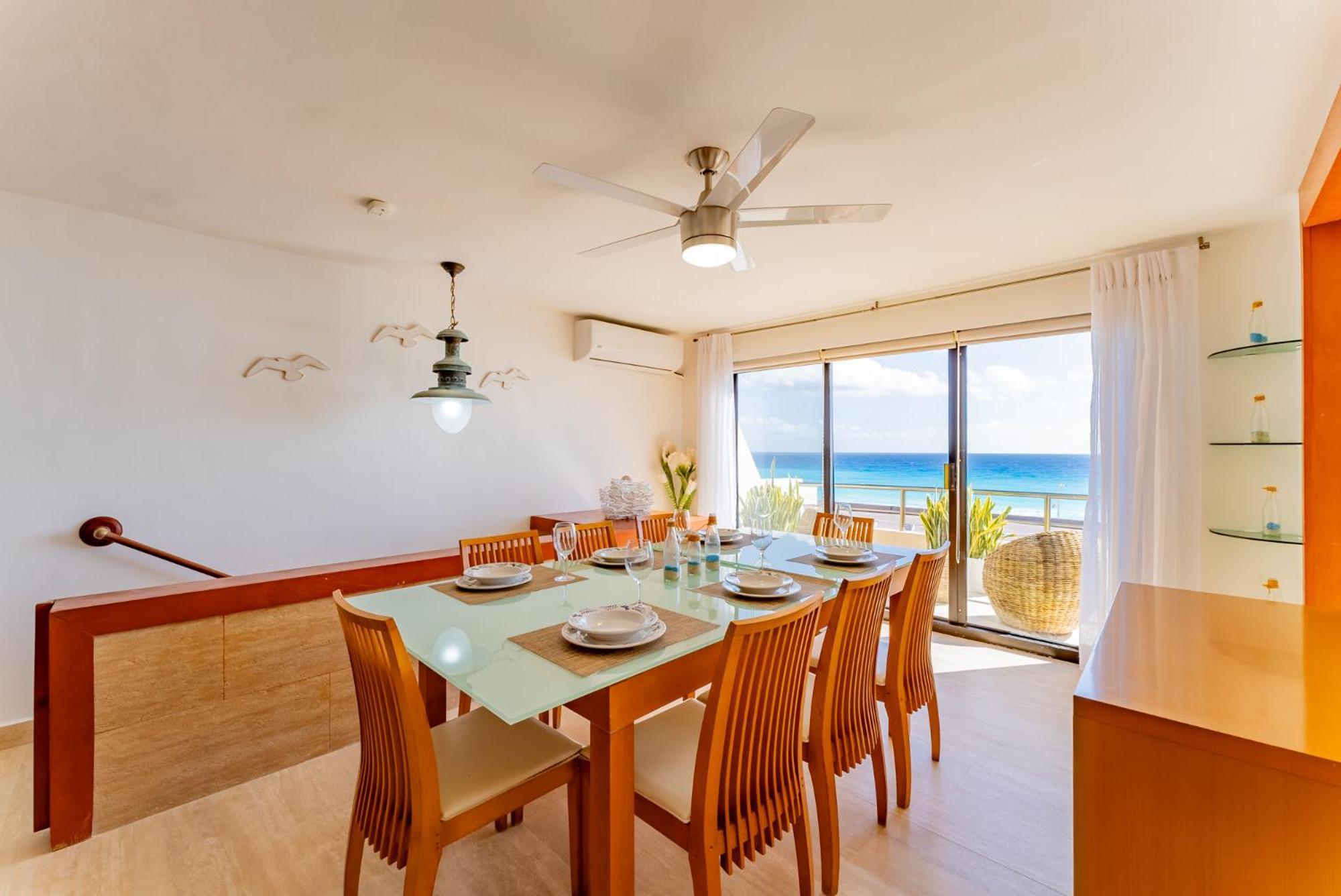Amazing Caribbean Ocean View At Villas Marlin In Cancún Extérieur photo